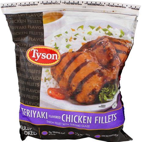 Tyson Chicken Fillets Teriyaki Flavored 56 Oz Delivery Or Pickup