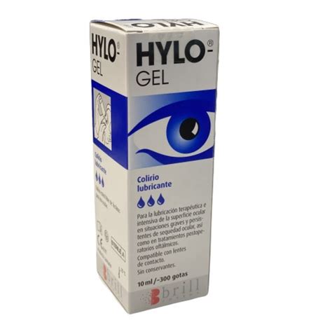 Hylo Gel Colirio Lubricante Ml