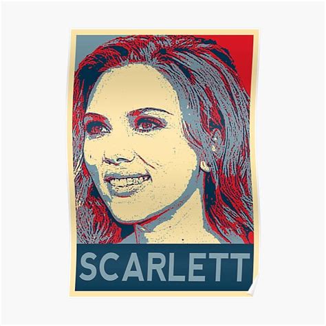 Scarlett Johansson Poster For Sale By Bend The Trendd Redbubble