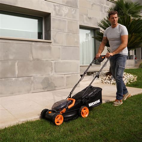 Worx Wg E V Powershare Battery Powered Brushless Mower