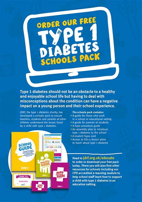 School Pack Flyer Jdrf Uk