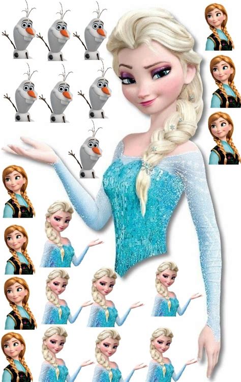 Topo Frozen Topo Elsa Topo Ana Topo Olaf Topo Para Bolo Topo