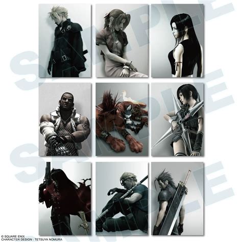 Final Fantasy Vii Anniversary Art Museum Digital Card Plus Vol