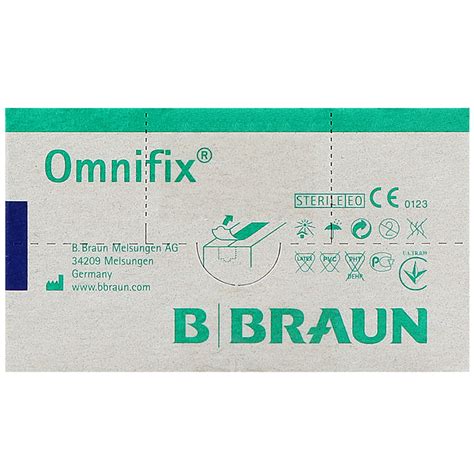 Omnifix Luer Lock Solo 3 Teil Einmalspritzen PZN 06706362