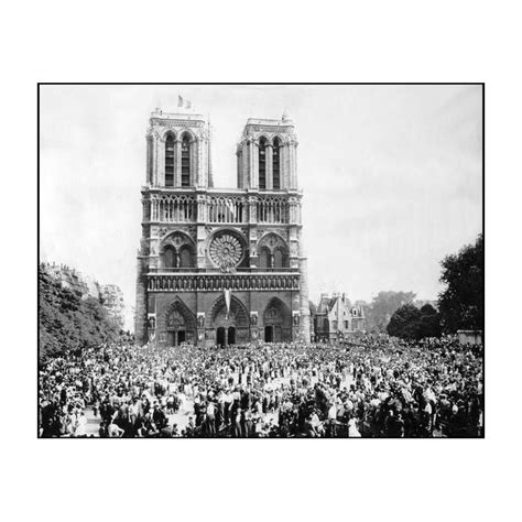 Comprar Cuadro Catedral De Notre Dame De París Tras La Liberación De