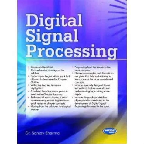 Digital Signal Processing Books At Best Price In New Delhi By S K