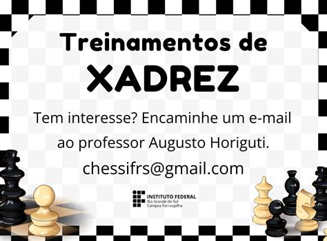 Treinamentos De Xadrez São Oferecidos Pelo Professor Augusto Horiguti