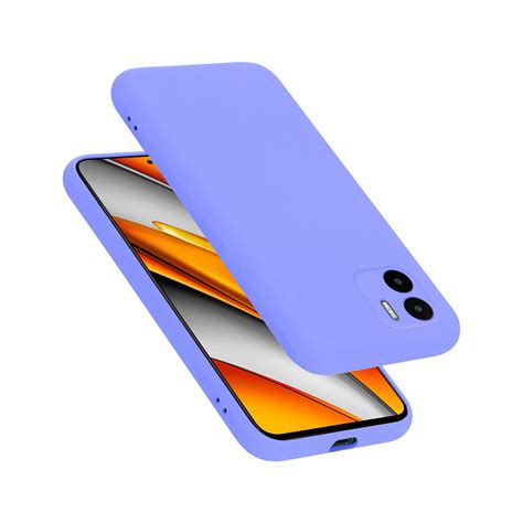 Xiaomi RedMi A1 silikondeksel case lilla Elkjøp