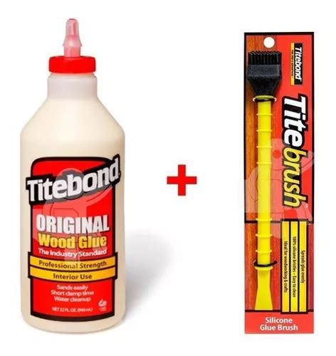 Titebond Cola P Madeira Kit C Ml Pincel Tite Brush