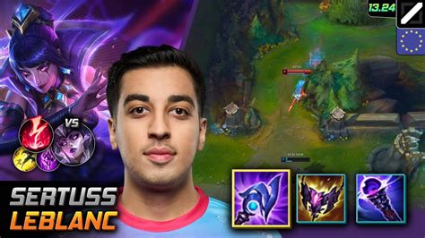 Sertuss Leblanc Mid Build Luden S Tempest Electrocute Lol Euw