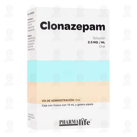 Clonazepam 2 5 Mg 10 Ml Pharmalife