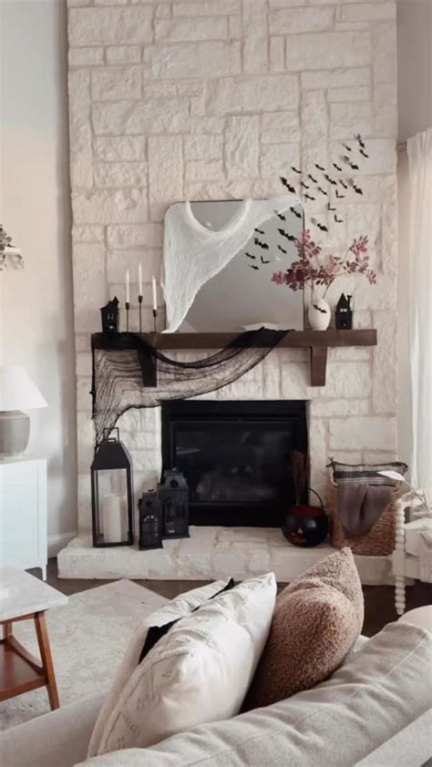 Fall Fireplace Mantel Decor Ideas! | Fall home decor, Fall fireplace ...