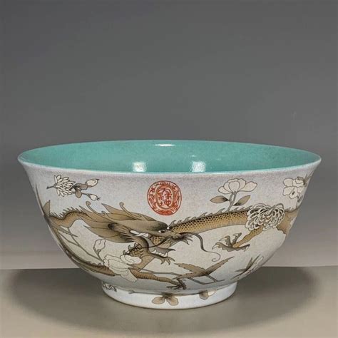 Chinese Antique Qing Famille Verte Porcelain Turquoise Bowl Yongqing Ebay