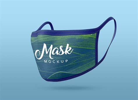 Essential Face Mask Psd Mockup Templates On Behance