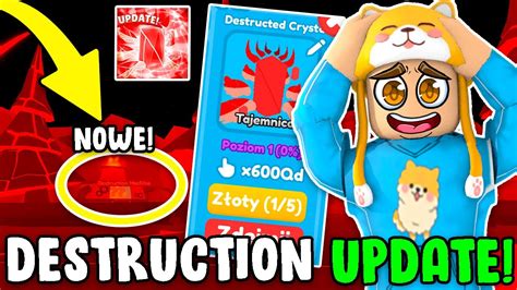 NOWY DESTRUCTION UPDATE NOWY SEKRET W Rebirth Champions X ROBLOX