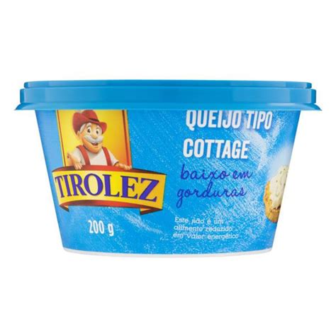 Queijo Cottage Tirolez Pote 200g Tateno Supermercado