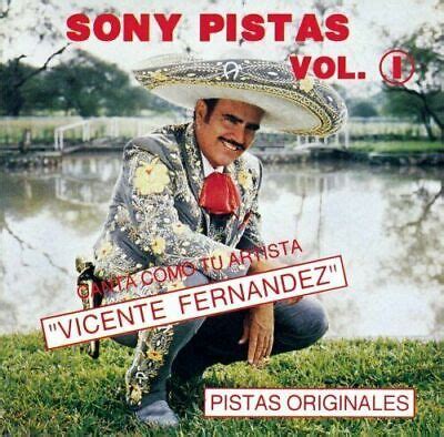 Vicente Fernandez : Vol. 1-Sony Pistas Karaoke 1 Disc CD 37628174028 | eBay