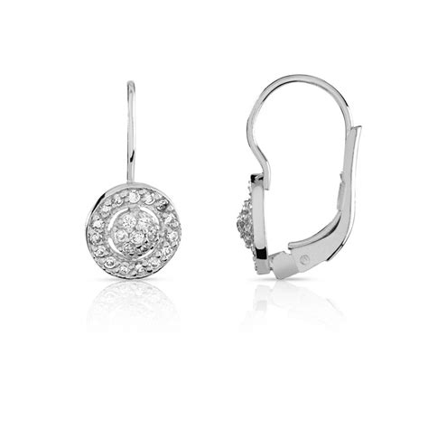 Boucles D Oreilles Argent 925 Zirconia Femme Autres MATY