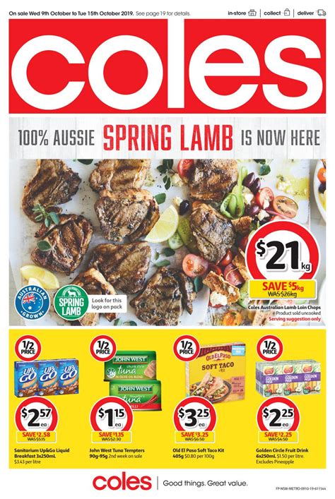 Coles Catalogue Deals Oct Catalogue Au