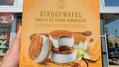 Aldi's Stroopwafel Ice Cream Sandwiches Are Perfect For The Dog Days Of ...