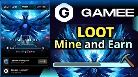 Loot Mining Earn Free Loot Gamee Mine And Earn Youtube