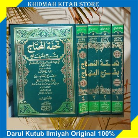 Kitab Tuhfatul Muhtaj Syarah Minhaj Jilid Dki Beirut Original Darul