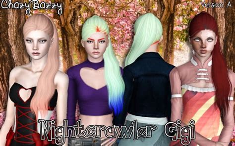 Nightcrawler S Gigi Hairstyle Retextured The Sims Catalog