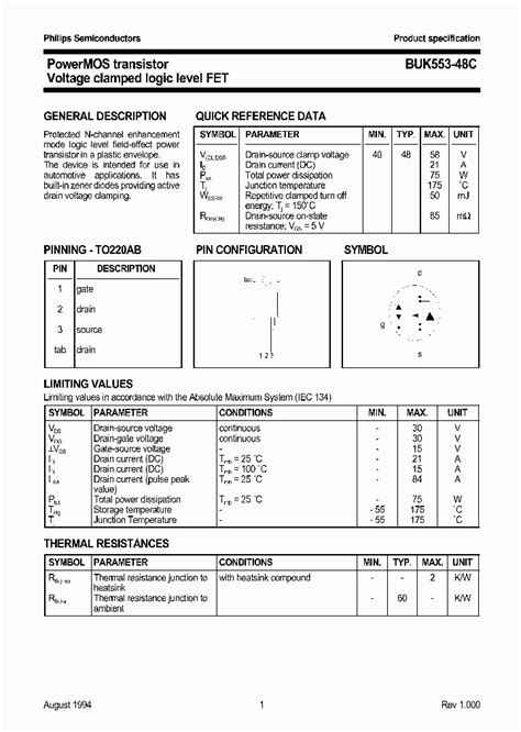 Buk553 48c 45294 Pdf Datasheet Download Ic On Line