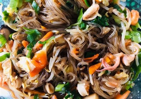 Resep Japchae Seafood Korea Oleh Sylvia Ebi Cookpad