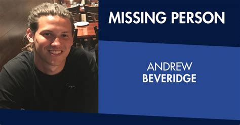 Victoria Police On Twitter Have You Seen Missing Healesville Man Andrew Beveridge The 21 Year