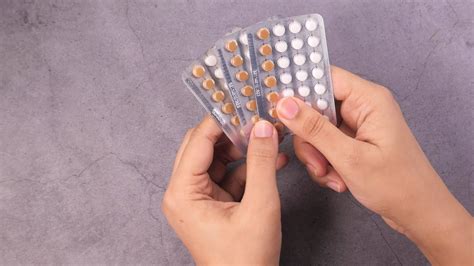 Female Hand Golding Birth Control Pills 21858764 Stock Video At Vecteezy