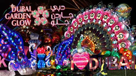 The Largest Glow Park Dubai Garden Glow Youtube