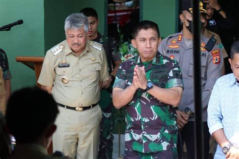 Pangdam Hasanuddin Resmikan Pos Ramil Lanrisang Di Pinrang