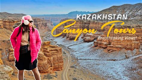 Kazakhstan Travel Vlog Visiting Charyn Canyon Moon Canyon Black