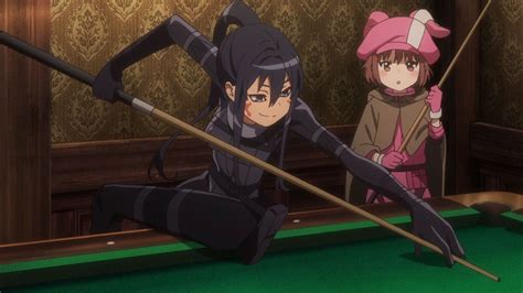 Sword Art Online Alternative Gun Gale Online Episode 2 GGO Review IGN