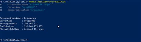 Azure Sql Database Configure Firewall