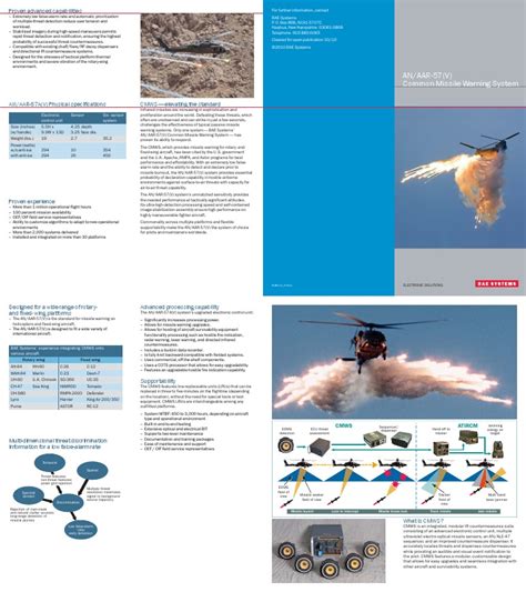 Common Missile Warning System | PDF | Military Technology | Aviation