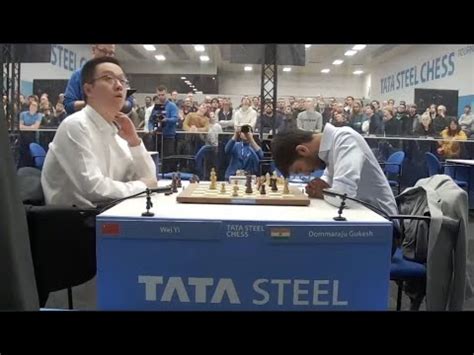 Wei Yi 2740 Vs Gukesh Dommaraju 2725 Final Partida De Desempate