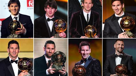 Los Ocho Balones De Oro De Lionel Messi Así Los Ganó