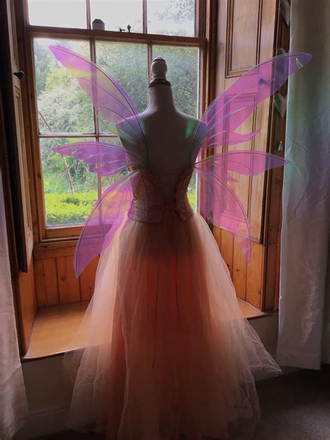 Large Adult Iridescent Fairy Wings Zelda Style Etsy