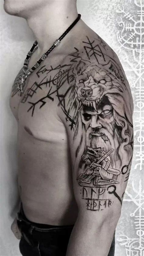 Viking Warriors Berserker Ulfhednar Tattoos Viking Warrior Tattoos