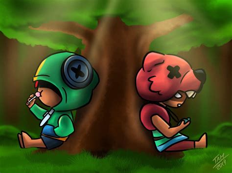 33 Best Photos Brawl Stars Leon And Nita Related Brawl Stars