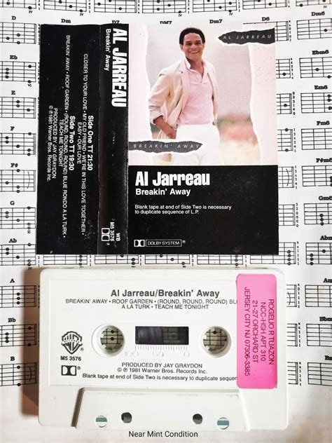 Al Jarreau Breakin Away Cassette Tape Original Cassette Tapes For Sale