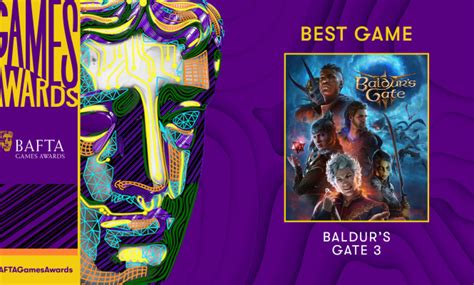 Baldur S Gate Eleito Como Melhor Jogo Do Ano No Bafta Games Awards