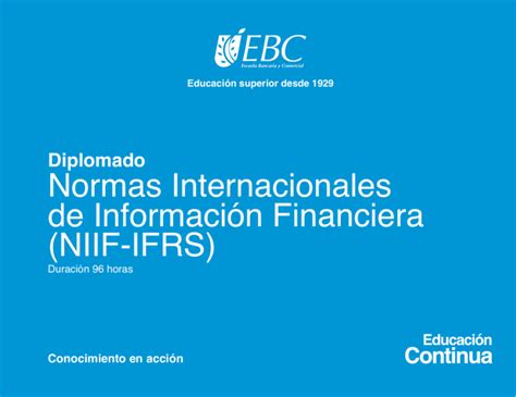 Normas Internacionales de Información Financiera NIIF