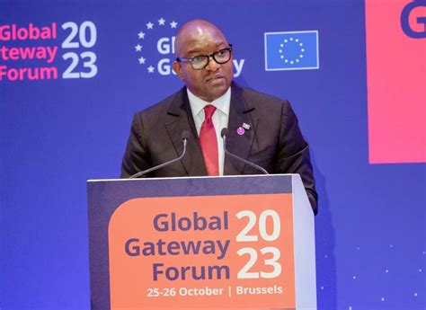 Forum Global Gateway Bruxelles Sama Lukonde En Mission De