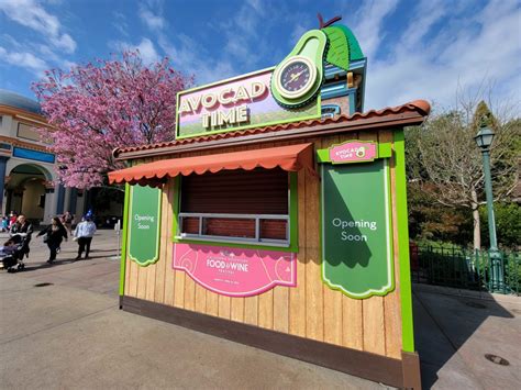 First Look At Food Wine Festival Booths At Disney California