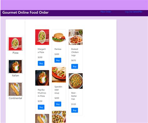 Online Food Ordering System Project In Python Source Code Coremymages