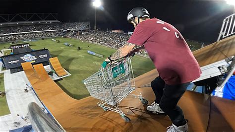 Shopping Cart Vs Mega Ramp Epic Fail Youtube