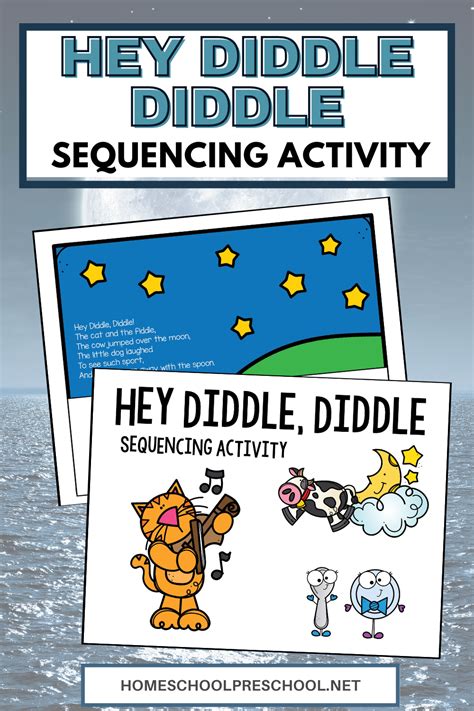 These Hey Diddle Diddle Printable Sequencing Pictures Are Perfect For